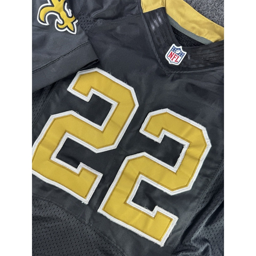 Nike New Orleans Saints Mark Ingram #22 NFL Jersey Black Gold 44